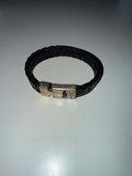 Josh armband, Sieraden, Tassen en Uiterlijk, Ophalen of Verzenden, Gebruikt, Zwart, Leer