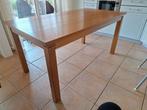 Antiek eiken eettafel en buffetkast, Ophalen, Gebruikt, Vijf personen of meer, Rechthoekig