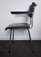 GISPEN KANTOORSTOEL, Huis en Inrichting, Stoelen, Ophalen, Gispen jaren 6o, Zwart, Metaal