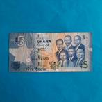 5 cedi Ghana #012, Postzegels en Munten, Bankbiljetten | Afrika, Los biljet, Overige landen, Verzenden