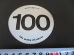 sticker 100 - wees sportief lois jeans & jackets, Verzamelen, Stickers, Ophalen, Zo goed als nieuw, Bedrijf of Vereniging
