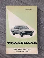 Vraagbaak VW, Volkswagen Polo / Derby 1975-1981, Auto diversen, Ophalen of Verzenden