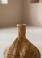 Zeegras knoflook mand - 20 cm hoog, Overige materialen, Gebruikt, Overige kleuren, Ophalen of Verzenden