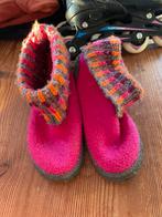 Giesswein Pantoffels - Roze & Grijs mt 32, Kleding | Dames, Ophalen of Verzenden, Roze, Pantoffels of Sloffen, Gedragen