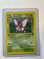 Venomoth Jungle #13/64 First Edition, Ophalen of Verzenden, Zo goed als nieuw, Losse kaart, Foil