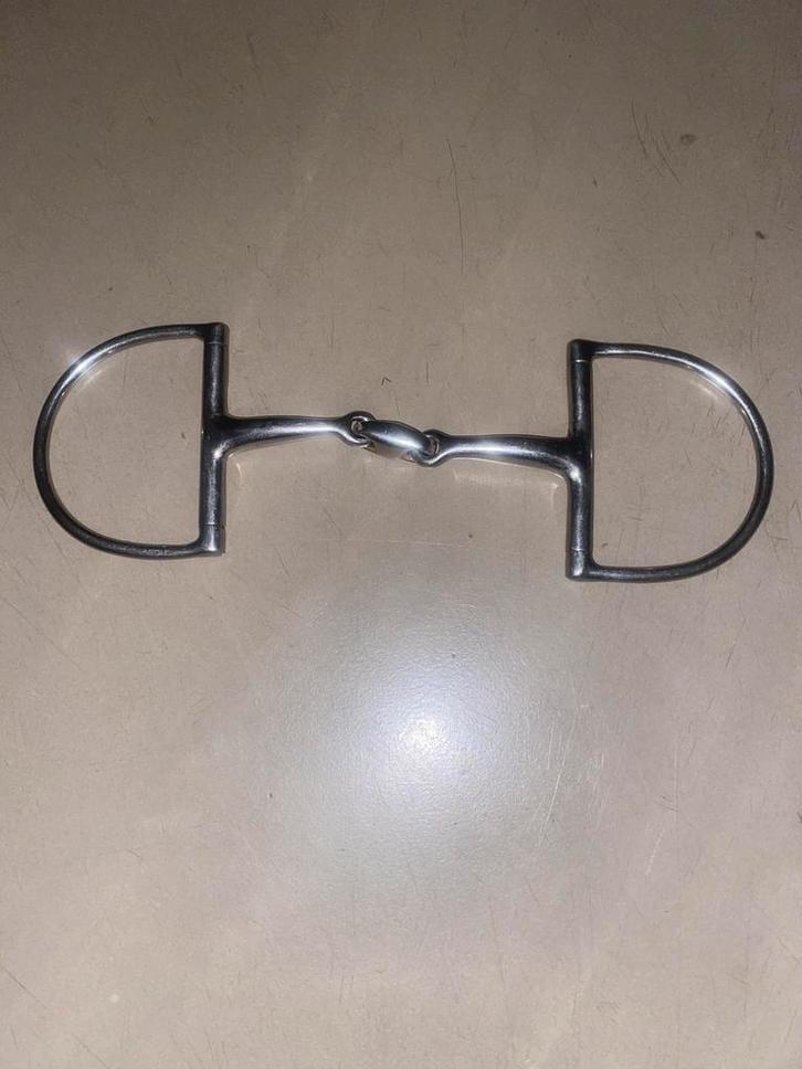 STÜBBEN STEELTEC EASY CONTROL D-TRENS DUBBEL GEBROKEN 14MM, Dieren en Toebehoren, Paarden en Pony's | Hoofdstellen en Tuigage