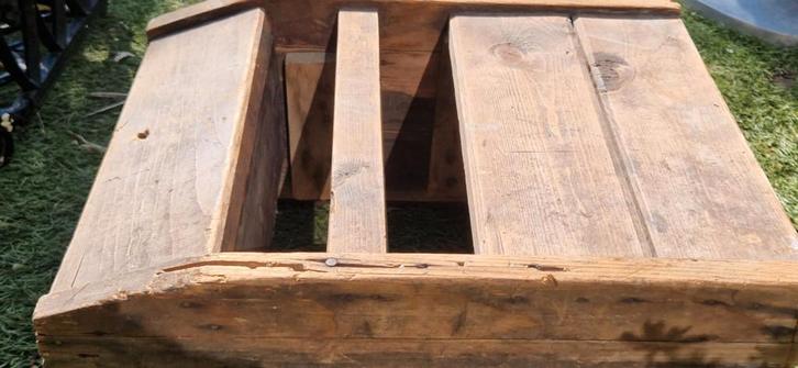 Mooie robuuste antieke slee(midden vorige eeuw)(brocante), Kinderen en Baby's, Speelgoed | Buiten | Sleeën, Gebruikt, Hout, Ophalen of Verzenden