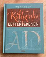 Werkboek Kalligrafie En Lettertekenen, Hobby en Vrije tijd, Tekenen, Verzenden, Zo goed als nieuw, Boek of Gids