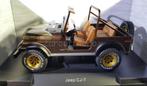 Jeep CJ-7 bruin 1:18 Modelcar group, Hobby en Vrije tijd, Modelauto's | 1:18, Nieuw, Overige merken, Auto, Verzenden