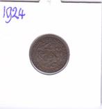 Schaarse 1 cent 1924 voor 9 euro, Postzegels en Munten, Munten | Nederland, Ophalen of Verzenden, Koningin Wilhelmina, 1 cent