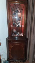 Mooie hoekkast kersenhout, Huis en Inrichting, Ophalen, 50 tot 100 cm, Zo goed als nieuw, Kersenhout