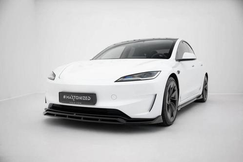 Voorlip sideskirt diffuser spoiler Tesla Model 3 Performance, Auto diversen, Tuning en Styling, Ophalen of Verzenden