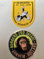 2 stickers Burgers Zoo Arnhem, Verzamelen, Verzenden, Zo goed als nieuw, Dier en Natuur