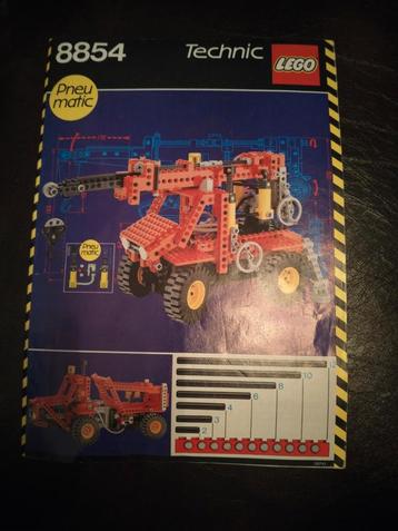 LEGO Technic 8854, Pneumatic Kraanwagen beschikbaar voor biedingen