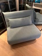 Zeegroen Maison Du Monde Slaapbank / Slaapfauteuil, Ophalen, Twijfelaar, 100 cm, Gebruikt