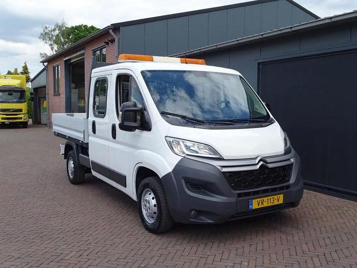 Citroën Jumper DUBBELCABINE, 7P, 78TKM NETTE AUTO!, Auto's, Citroën, Bedrijf, Jumper, ABS, Achteruitrijcamera, Airbags, Bluetooth