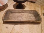 Leuke houten trog/ bak, Huis en Inrichting, Woonaccessoires | Dienbladen, Ophalen of Verzenden, Zo goed als nieuw, Rechthoekig