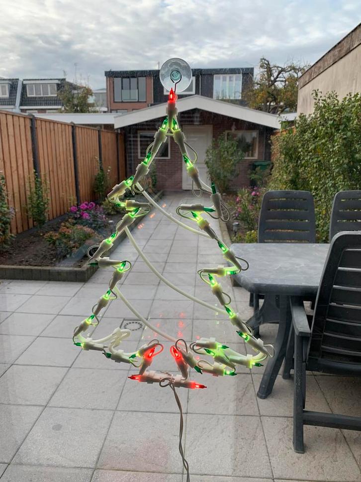 3 stuks raamdecoratie, Diversen, Kerst, Gebruikt, Ophalen