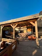 Robuuste en stijlvolle carport – direct beschikbaar, Ophalen of Verzenden, Hout