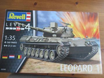 Leopard 1  (Revell 1/35) incl Ned.decals beschikbaar voor biedingen