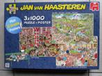 3x JAN VAN HAASTEREN : CRAZY CASINO + HET PARK + BILJARTEN, Hobby en Vrije tijd, Ophalen of Verzenden, Zo goed als nieuw, Legpuzzel