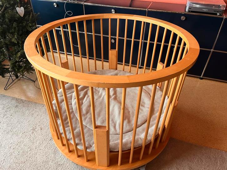 Bopita Ronde Box, Kinderen en Baby's, Boxen, Gebruikt, Rond, In hoogte verstelbaar, Boxkleed, Ophalen