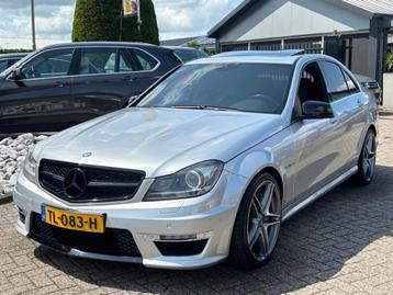 Mercedes C-klasse C63 AMG 6.2 V8 Sedan 2009 Facelift P30 Per beschikbaar voor biedingen