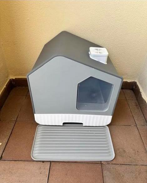 Cat Litter Box House Shape, Dieren en Toebehoren, Kattenbakken, Nieuw, Ophalen of Verzenden