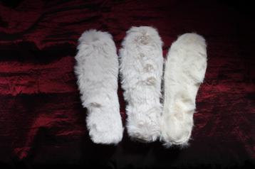 inlegzolen fake fur in maten 40, 41 en 42 beschikbaar voor biedingen