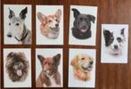 7 ansichtkaarten, kaarten hond, honden, Verzamelen, Ansichtkaarten | Dieren, Ophalen of Verzenden, Ongelopen, Hond of Kat
