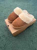 Warmbat pantoffels Cognac, Kleding | Dames, Ophalen of Verzenden, Zo goed als nieuw, Bruin, Pantoffels of Sloffen