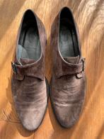 Hugo Boss donkerbruine herenschoenen met gesp, Bruin, Ophalen of Verzenden, Gespschoenen, Hugo Boss