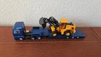 siku 1790, MAN Vrachtwagen met dieplader en JCB-shovel,, Ophalen of Verzenden, Zo goed als nieuw