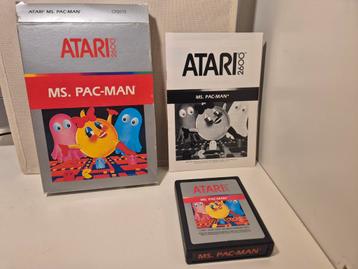 Ms. Pac-Man Miss PacMan cib Atari 2600  beschikbaar voor biedingen