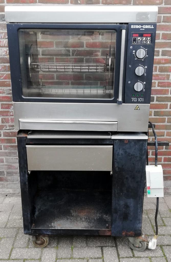 Kippengrill / Euro-grill Fri-Jado TG101, Witgoed en Apparatuur, Ovens, Gebruikt, Vrijstaand, Grill, 60 cm of meer, Ophalen
