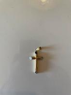 Gouden Kruis Hanger, Ophalen of Verzenden, Zo goed als nieuw, Goud, Kruis of Symbool