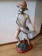 Massief beschilderd houten beeld (Indonesie), Ophalen of Verzenden