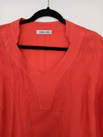 Te Koop: MONA LISA Tuniek,  mt 44. Oranje/Rood. (J-77), Kleding | Dames, Grote Maten, Blouse of Tuniek, Mona Lisa, Oranje, Ophalen of Verzenden
