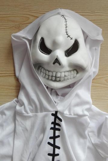 Halloween Spook / Zombie robe + masker mt 116 / 128 beschikbaar voor biedingen