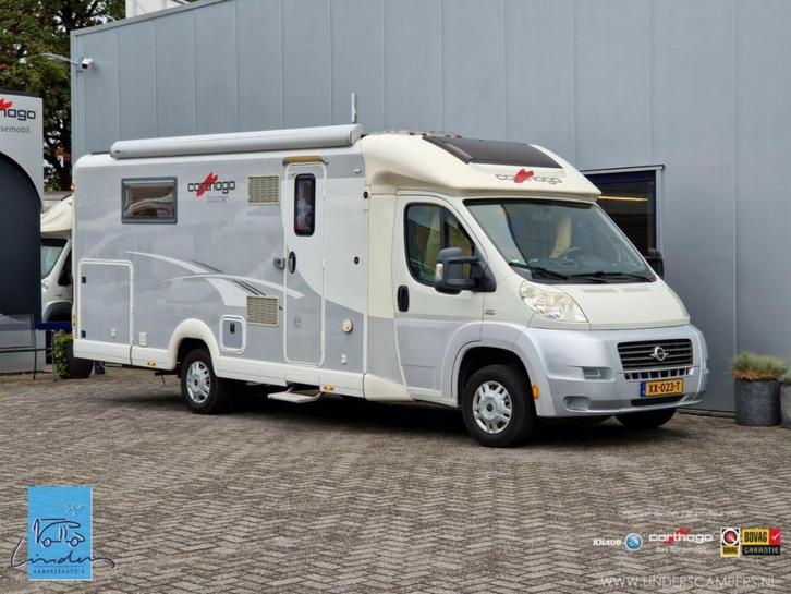 Carthago C-Tourer T 150 RB QB | Queensbed | Automaat | 150pk, Caravans en Kamperen, Campers, Bedrijf, tot en met 3, Half-integraal