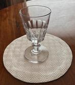 Antiek waterglas, model Caton. Frans, Charles X., Verzamelen, Glas en Borrelglaasjes, Ophalen, Zo goed als nieuw, Overige typen