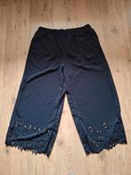 zwarte broek broderie rand Emery Rose XL nieuw, Zwart, Maat 42/44 (L), Nieuw, Emery rose