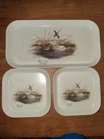 Vintage Dienbladen Set - Wilson's Snipe, Huis en Inrichting, Ophalen of Verzenden, Gebruikt, Rechthoekig, Metaal