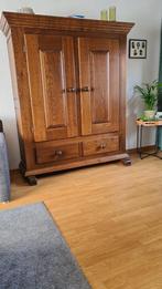 Gratis eiken kast., Antiek en Kunst, Antiek | Meubels | Kasten, Ophalen