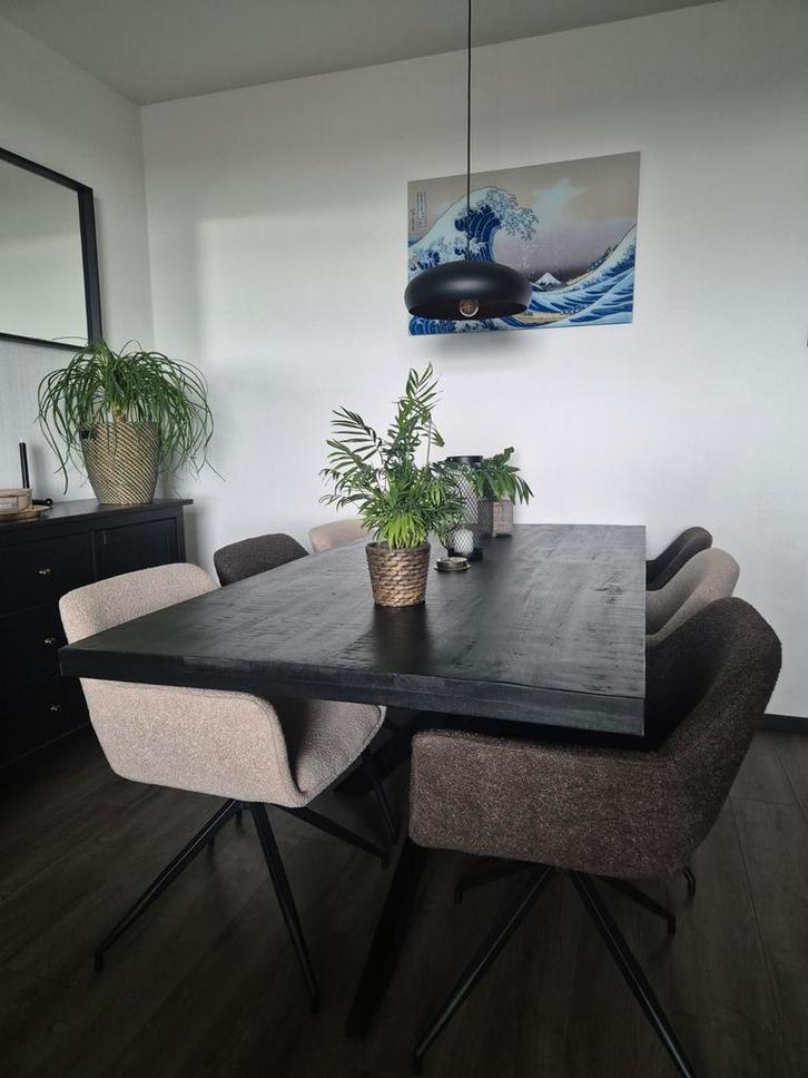 Eetkamerstoelen (6 stuks) Leen Bakker BELLE  - Ook per stuk!, Huis en Inrichting, Stoelen, Zo goed als nieuw, Vijf, Zes of meer stoelen