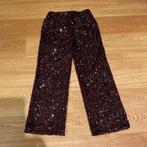 Hallhuber broek Pailletten maat S bruin brons, Maat 38/40 (M), Bruin, Verzenden, Zo goed als nieuw