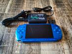 Blauwe PSP 3004 met oplader + memory stick, Ophalen of Verzenden, Zo goed als nieuw, Zwart