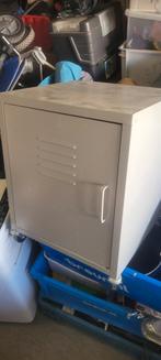 Stalen Nachtkastje op Wielen, Ophalen, Gebruikt, Industrieel