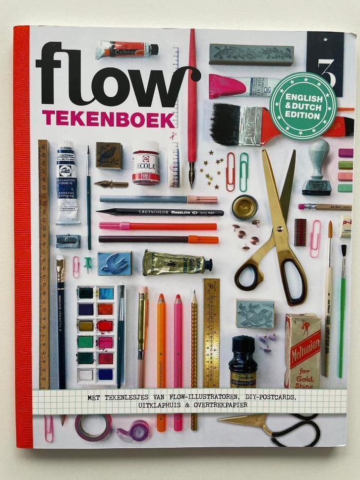 FLOW SPECIAL TEKENBOEK 0002, Boeken, Tijdschriften en Kranten, Zo goed als nieuw, Overige typen, Verzenden