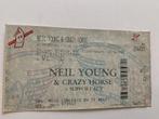 Neil Young & Crazy Horse kaartje afgelast concert Jaarbeurs, Ophalen, Gebruikt, Poprock